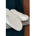 Кеди чоловічі, колір білий, матеріал верху - штучна шкіра/устілка-поліестер/підошва - гума, ['Весняний'