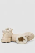 Черевики зимові жіночі на хутрі 248RDM09-1, колір бежевий