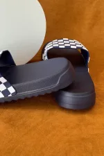 Шльопанці жіночі, колір синій