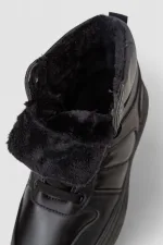 Кросівки жіночі зимові на хутрі, колір чорний, STILLI, арт. 95-633