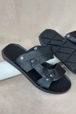 Сандалії чоловічі, колір чорний